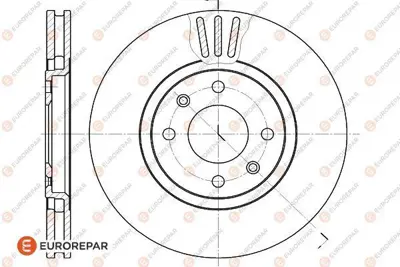 EUROREPAR 1618863280 Erp Fren Dısk Tk 4249J1