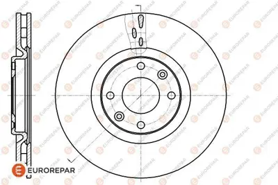 EUROREPAR 1618864980 Erp Fren Dısk Tk 4249J8