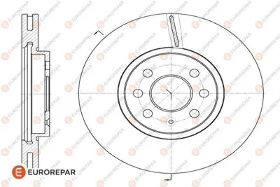 EUROREPAR 1618887380 E:1 Fr Br Dısc 95526653