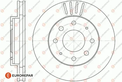 EUROREPAR 1642752480 Frendıskı 51712M2010DS MB950570