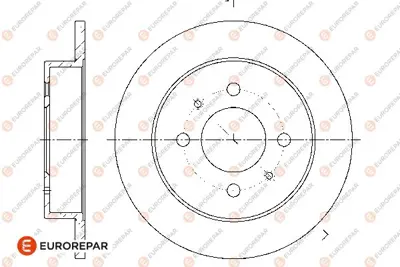 EUROREPAR 1676008780 E2arfrdısk MR249357