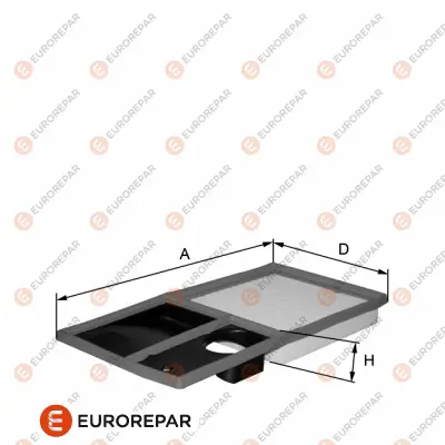 EUROREPAR 1680350480 Hava Fıltresı 