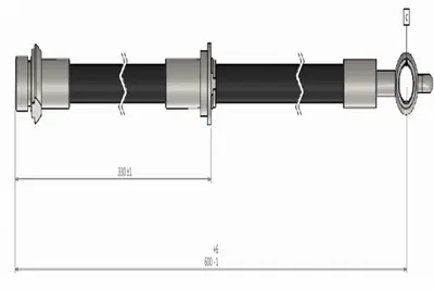 CAVO C900 447A Fren Hortumu Sağ Ön Verso 03-08 9094702D22
