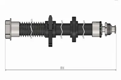 CAVO C900 992A Fren Hortumu Sol Arka 4806K2