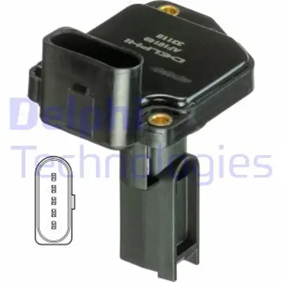 DELPHI AF10149-11B1 Debımetre Sensoru Audı A3, A4, A6; 05/2000 > 05/2006 6C133471AX