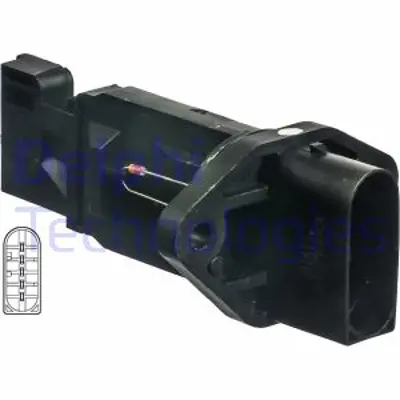 DELPHI AF10158-11B1 Debimetre Sensörü Probe Buick Lacrosse V6. Rendezvous V6; Cadillac Cts V6. Srx V6. Sts V6; Saturn Vu A1120940048 MHK100800
