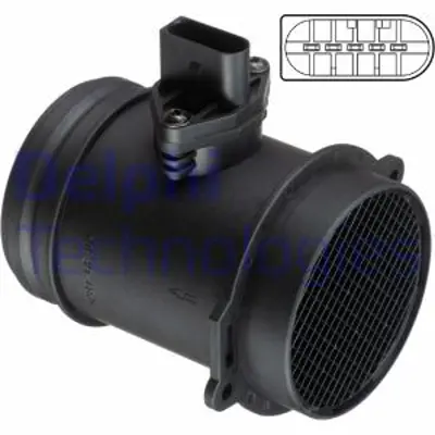 DELPHI AF10560-12B1 Maf Sensoru A6 A8 Allroad S6 10/1998 > 12/2011 77133471JX