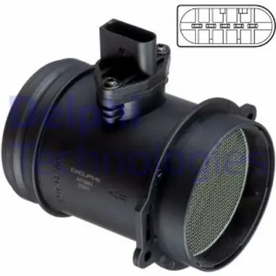 DELPHI AF10561-12B1 Maf Sensoru A4 Rs4 S4 S6 S8 05/1999 > 06/2008 77133471KX