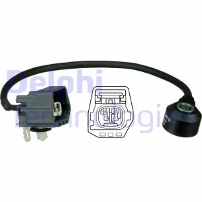 DELPHI AS10184 Vuruntu Sensoru - Ford C-Max Focus Focus C-Max Galaxy Mondeo S-Max Tourneo Connect Transıt Co 1357496