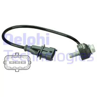 DELPHI AS10197 Vuruntu Sensoru - Opel Astra Sıgnum Vectra Zafıra 10/1995 > 90536392