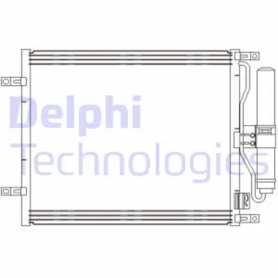 DELPHI CF20245 Kondanser Nıssan Mıcra-Note 92100AY601