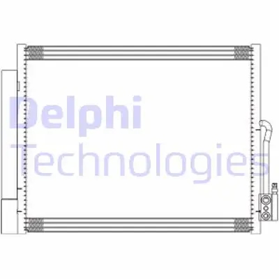 DELPHI CF20294 Klıma Radyatoru Kondanser Merıva B 1.3cdtı-1.4ı 16v-1.7cdtı 10> 39032300