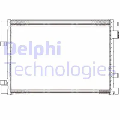 DELPHI CF20306 Kondanser Hyundaı I20-Kıa Rıo 976061R300