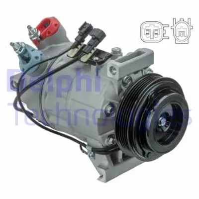 DELPHI CS20482 Kompresor    Mondeo S-Max  S80 V70 Xc60 Xc70 05/2006 > 36011309 6G9N19D623EF