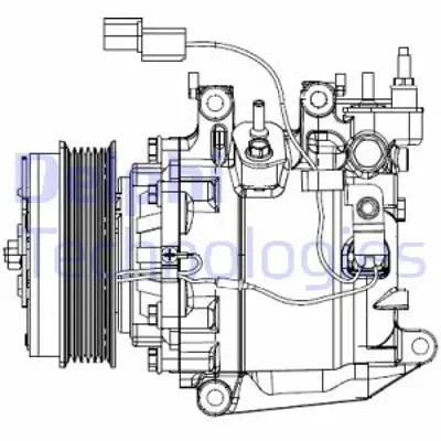 DELPHI CS20503 Kompresör Honda Cıvıc 38810R1AY01