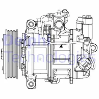 DELPHI CS20504 Kompresor  114ı 116ı 118ı 120ı 316ı 11/2010 > 64529222308