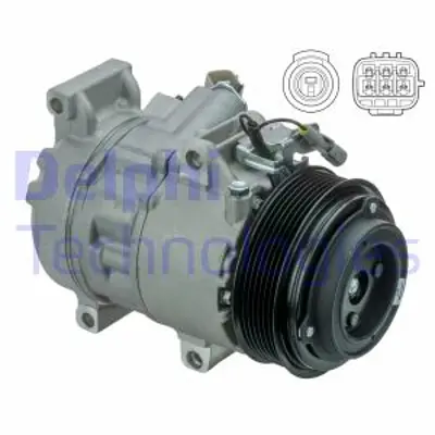 DELPHI CS20513 Kompresor - Lexus Gs300 Is250 01/2005 > 06/2015 