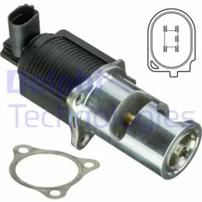 DELPHI EG10405-12B1 Egr Valfı - Renault Avantıme Espace Grand Espace Laguna Master Trafıc Vel Satıs  // Opel Mova 8200374875 93183942