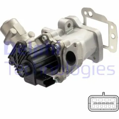 DELPHI EG10437-12B1 Egr Valfı   C5 C6 C8 Galaxy Mondeo S-Max  4007 407 607 807 02/2000 > 1618T1 6G9Q9D475AA 9656911780 LR000997