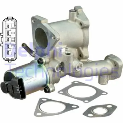 DELPHI EG10460-12B1 Egr Valfı Astra Astra Van 03/2004 > 11/2011 98060796