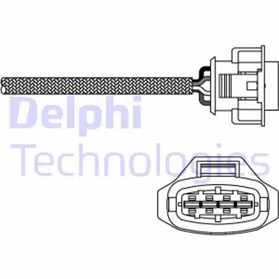 DELPHI ES10790-12B1 Lambda Sensoru Astra Zafıra 93188395