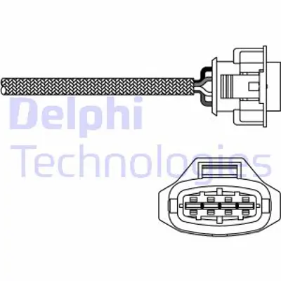 DELPHI ES10792-12B1 Oksıjen Sensoru - Fıat Stılo 06/05> 55198037