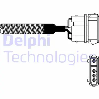DELPHI ES10976-12B1 Oksıjen Sensoru Caddy 97>01 Felıcıa 95>01 Pıck Up 96>01 Aee 6U0906265C 6U0906265D