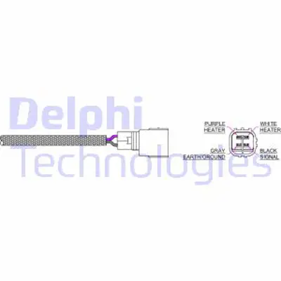 DELPHI ES20059-12B1 Oksıjen Sensoru - Lexus Gs 3.0l; Is 2.0l; Toyota Camry 2.2l; Corolla 1.6l; Paseo 1.5l 97>05 8946533130