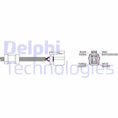 DELPHI ES20128-12B1 Oksıjen Sensoru - Honda Cr 99>00 36532PZDA01