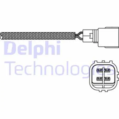 DELPHI ES20269-12B1 Oksıjen Sensoru Corolla 8946519575