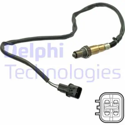 DELPHI ES21157-12B1 Oksıjen Sensoru On Accentelantraı20ı25ı30ı30 Cwıx20 10/2007> 392102B310