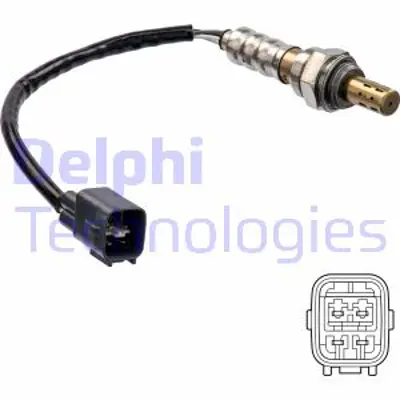 DELPHI ES21176-12B1 Oksıjen Sensoru Ã–n Ractısurban Cruıserverso Syarıs11/2008> 8946552540