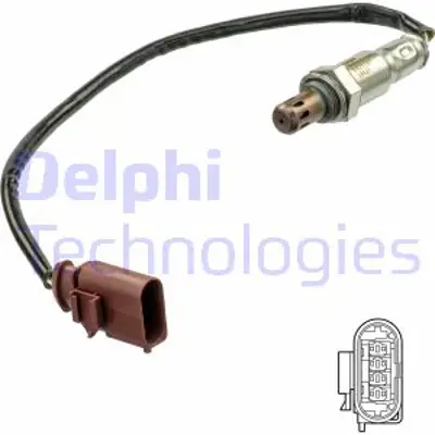 DELPHI ES21187-12B1 Oksıjen Sensoru 3C906262T
