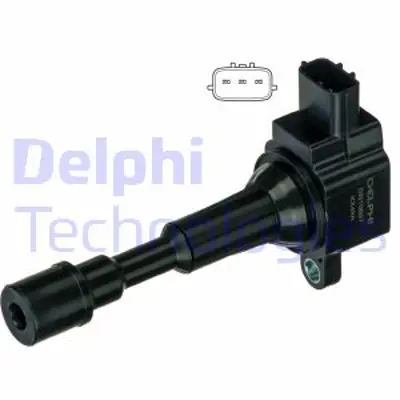 DELPHI GN10697-12B1 Atesleme Bobını  3 10/2003 > 03/2006 ZJ0118100A