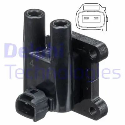 DELPHI GN10840-12B1 Atesleme Bobını  Sag Hyundaı  Kıa Accent Matrıx  Rıo 09/1999 > 12/2011 2731022600