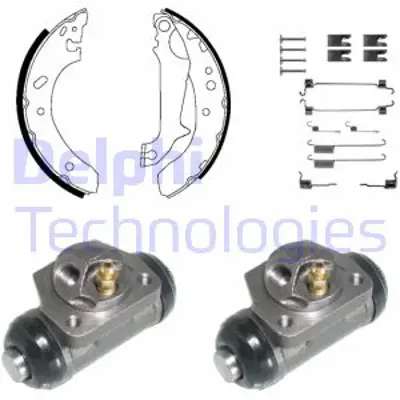 DELPHI KP890 Fren Pabuc Kıtı Arka Ford Mondeo 06/94>08/00 