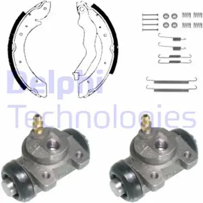 DELPHI KP903 Fren Pabuc Kıtı Arka Peugeot 405 >10/96 42417N