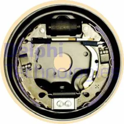 DELPHI LG16046 Tamburlu Pabuc Kıtı Arka Fıat Panda 09/03> 