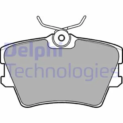 DELPHI LP1019 Arka Fren Balatası Transporter T4 Caravelle T4 (90 96); 7D0698451E