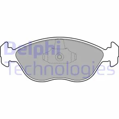 DELPHI LP1443 Fren Balatası On Volvo C70 S70 V70 11/96>03/05 94855930