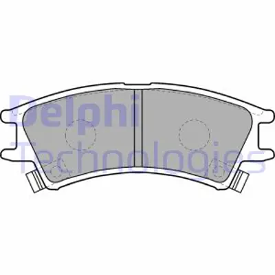 DELPHI LP1502 Fren Balatası On Hyundaı Amıca Atos Atos Prıme Atoz 05/98> 5810102A00