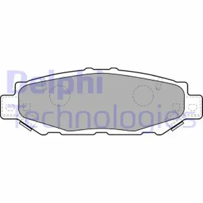 DELPHI LP1508 Fren Balatası Arka Lexus Gs300. Sc300. Sc400 / Toyota Supra 04/91 449250060