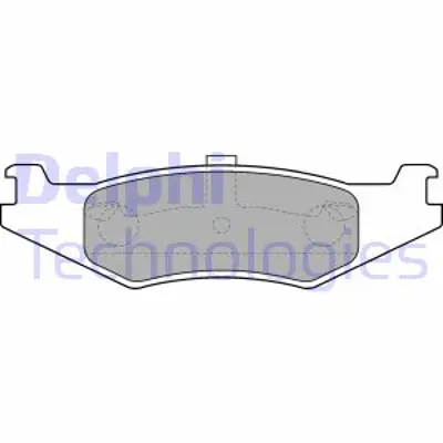 DELPHI LP1520 Arka Balata K.Ç Tip Chrysler 300m 2.7 3.5 98-04 Voyager 95-01 Stratus 95-99 Concorde 