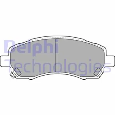 DELPHI LP1545 Fren Balatası On Subaru Impreza Legacy 06/1996 > 12/2000 SB1631660