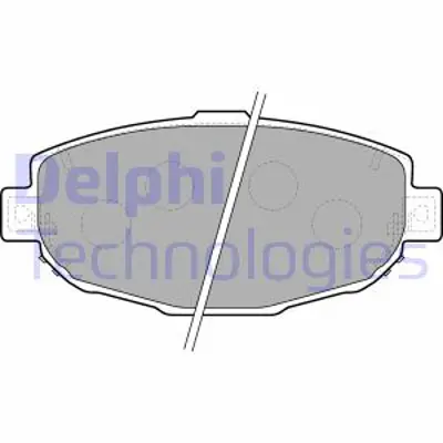 DELPHI LP1661 Fren Balatası Ön Lexus Gs300 08/97 05/05 449114360