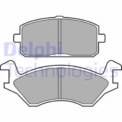 DELPHI LP169 Fren Balatası Ön Toyota Starlet. Tercel 78 90 449116024