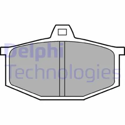 DELPHI LP170 Fren Balatası Ön Renault 4. 4 Van. 5. 6 70 86 7701202893 GBP594