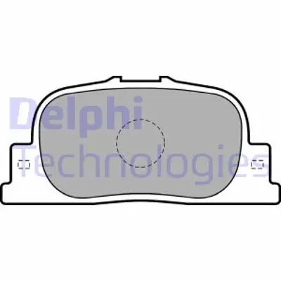 DELPHI LP1740 Fren Balatası Arka Toyota Camry 10/96 446647010