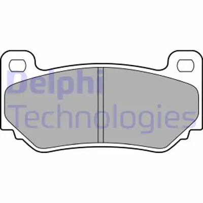 DELPHI LP1774 Fren Balatası On Rover Group Mgf Mgtf 01/2001 > SFP000310 SFP000311