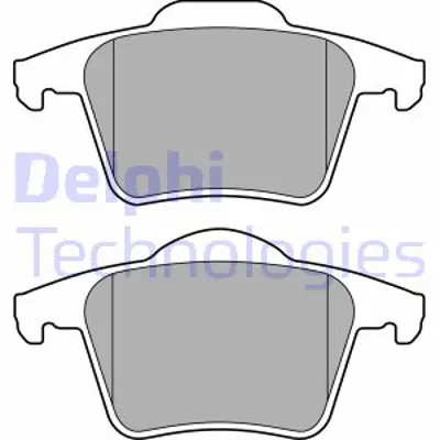 DELPHI LP1835 Arka Balata Volvo Xc90 2.5t 02 D5 02 T6 02 D5 V8 05 D5 09 3.2 06 D5 09 30793093